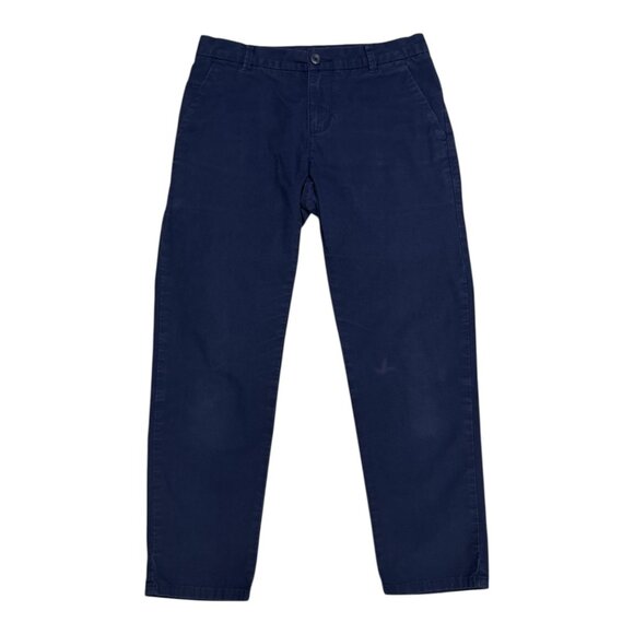 PATAGONIA NENA Pants navy Blue Casual Outdoor Capri Ankle Pants Womens 28" - Picture 1 of 7